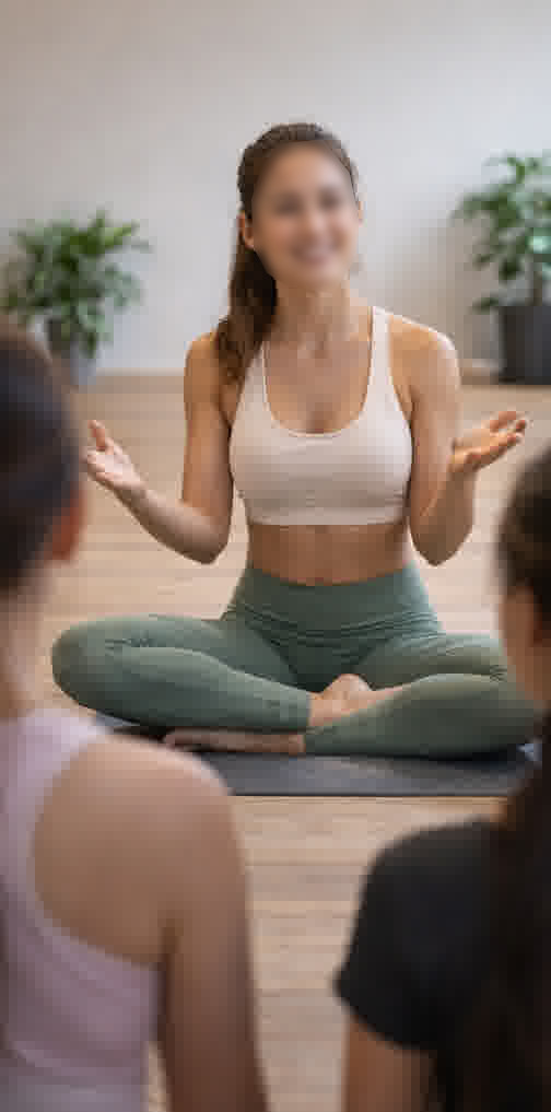 Sophia Bennett yoga pose 4