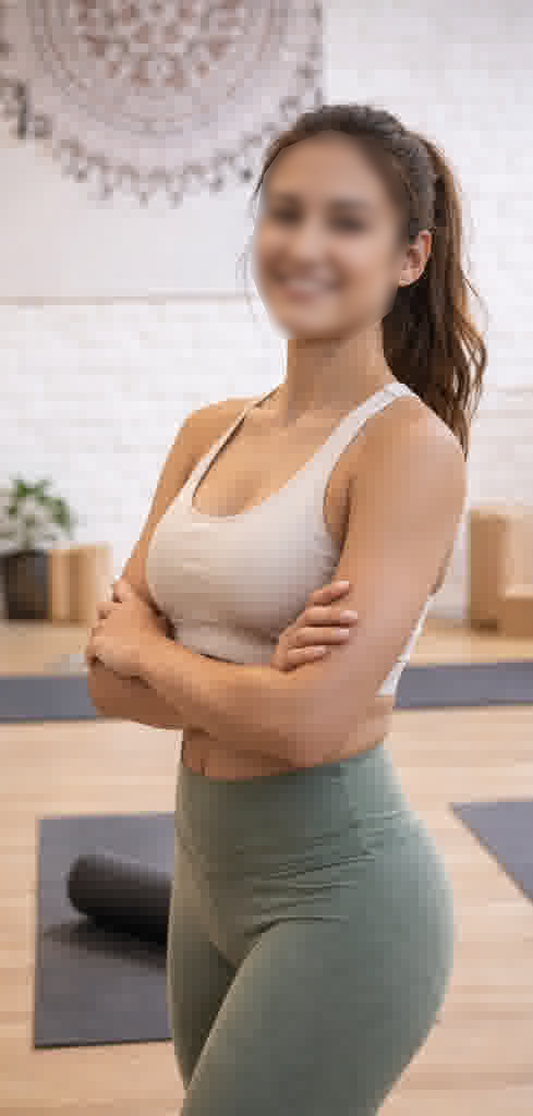 Sophia Bennett yoga pose 5