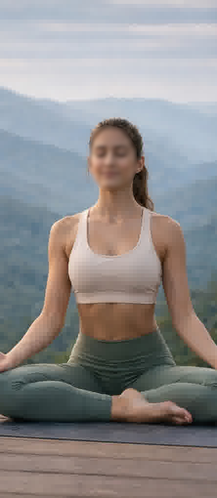 Sophia Bennett yoga pose 6